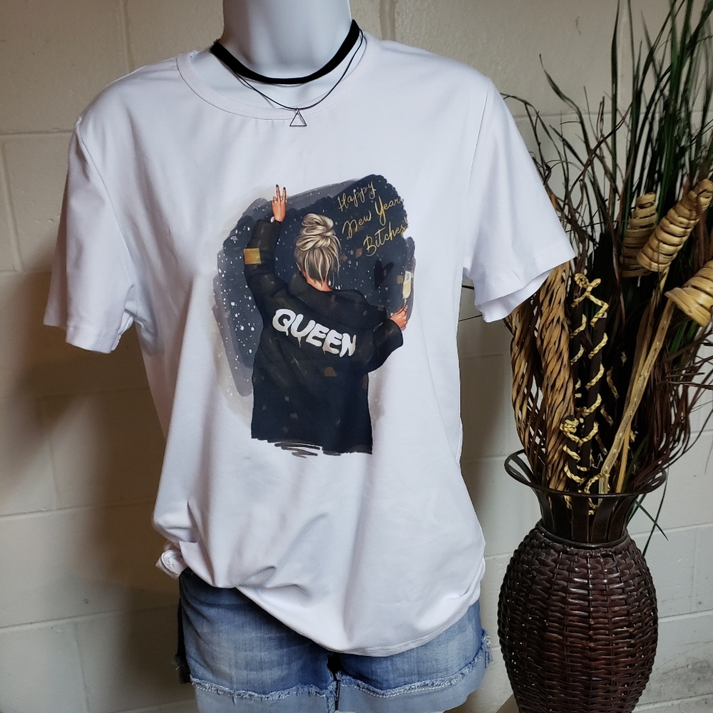 New year's printed tshirt - Picture 3 of 5